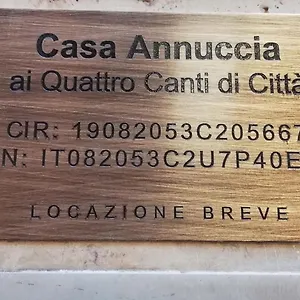 Appartamento Casa Annuccia Ai Quattro Canti Di, Palermo